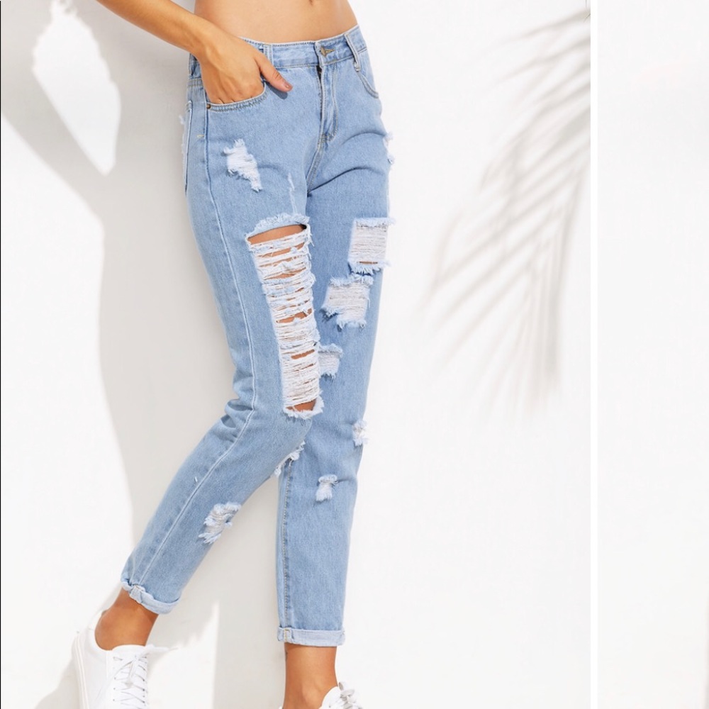 Distressed Jeans